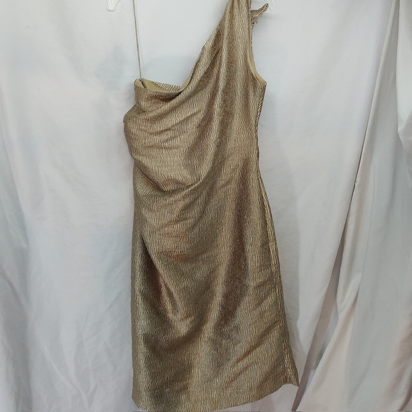 Ronni Nicole vintage one shoulder dress size 10 - Picture 2 of 5